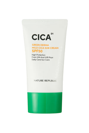 Green Derma Mild CICA Safety 100 Sun Cream SPF50 +