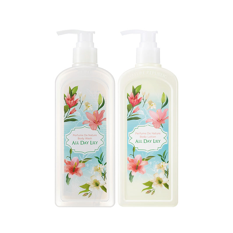 Perfume De Nature Body Lotion & Wash - All Day Lily