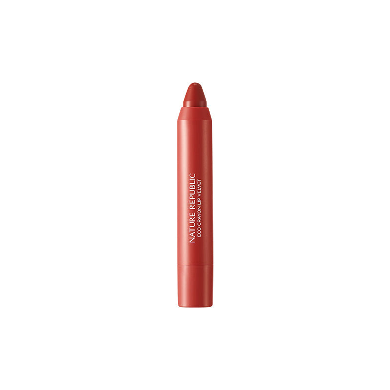 By Flower Eco Crayon Lip Velvet - 04 Chilli Red