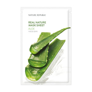 
                
                    Load image into Gallery viewer, Real Nature Aloe Mask Sheet
                
            