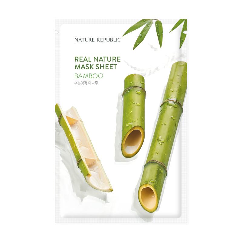 
                
                    Load image into Gallery viewer, Real Nature Bamboo Mask Sheet
                
            