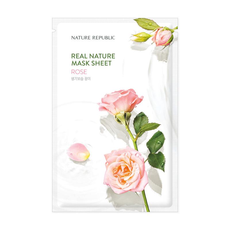 
                
                    Load image into Gallery viewer, Real Nature Rose Mask Sheet
                
            