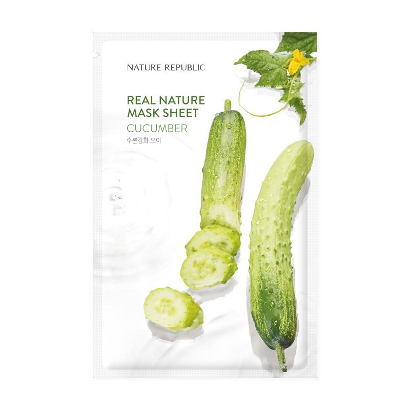 Real Nature Cucumber Mask Sheet